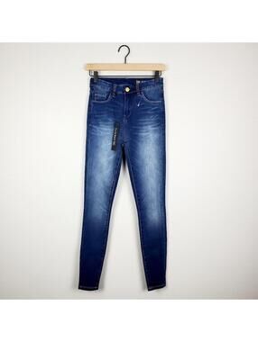 Blank NYC the Jukebox High Rise Skinny Jeans Blue 24 BNWT